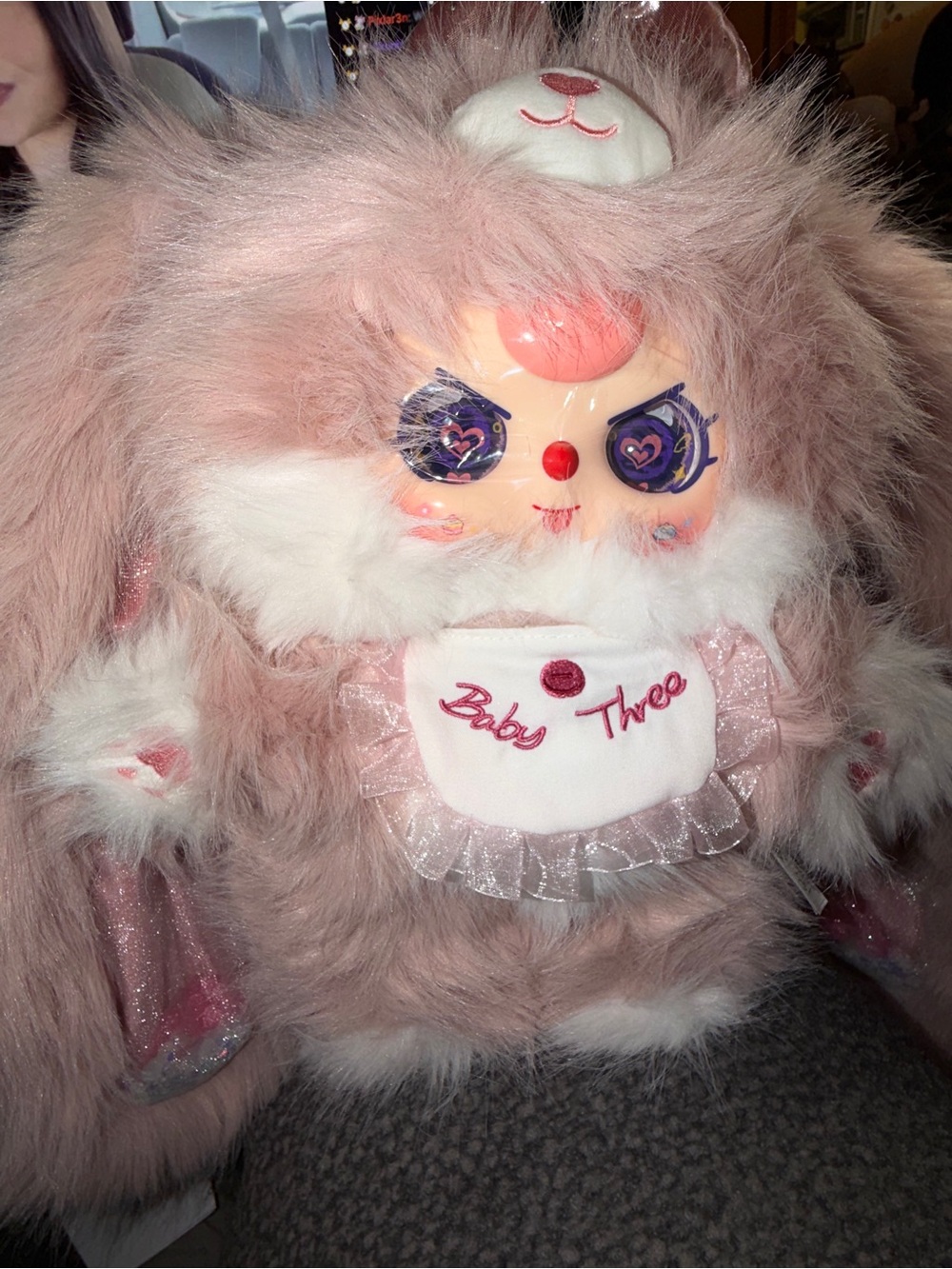 Baby Three BB3 Sugar Baby V2 400% Strawberry Mochi Custom Kuromi Plush